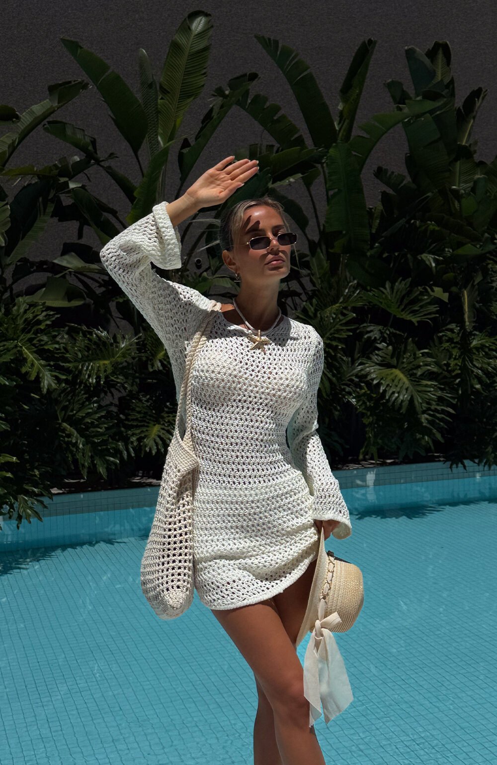 Vestido tejido Santorini