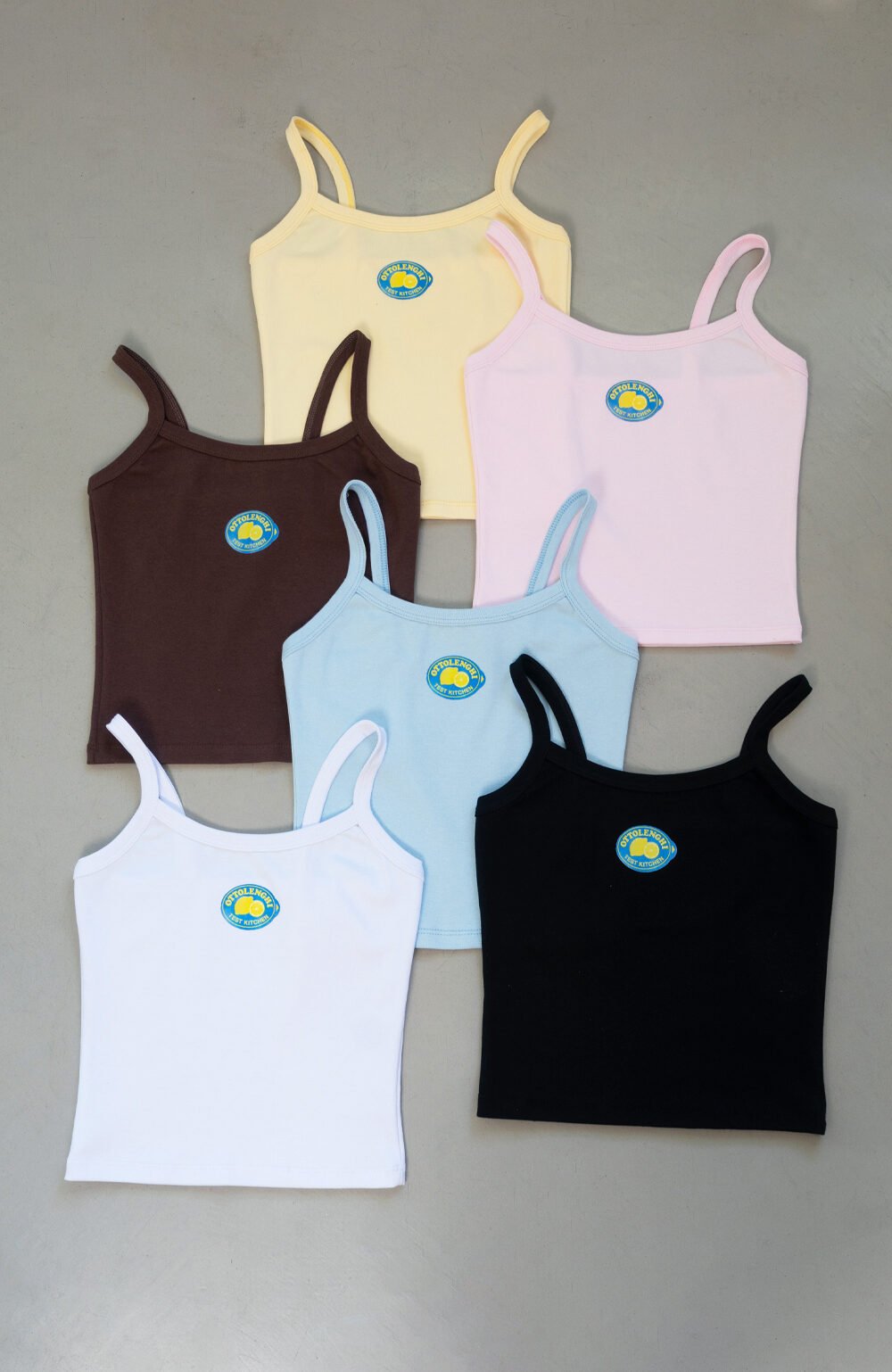 Top bretel Lemon ribb