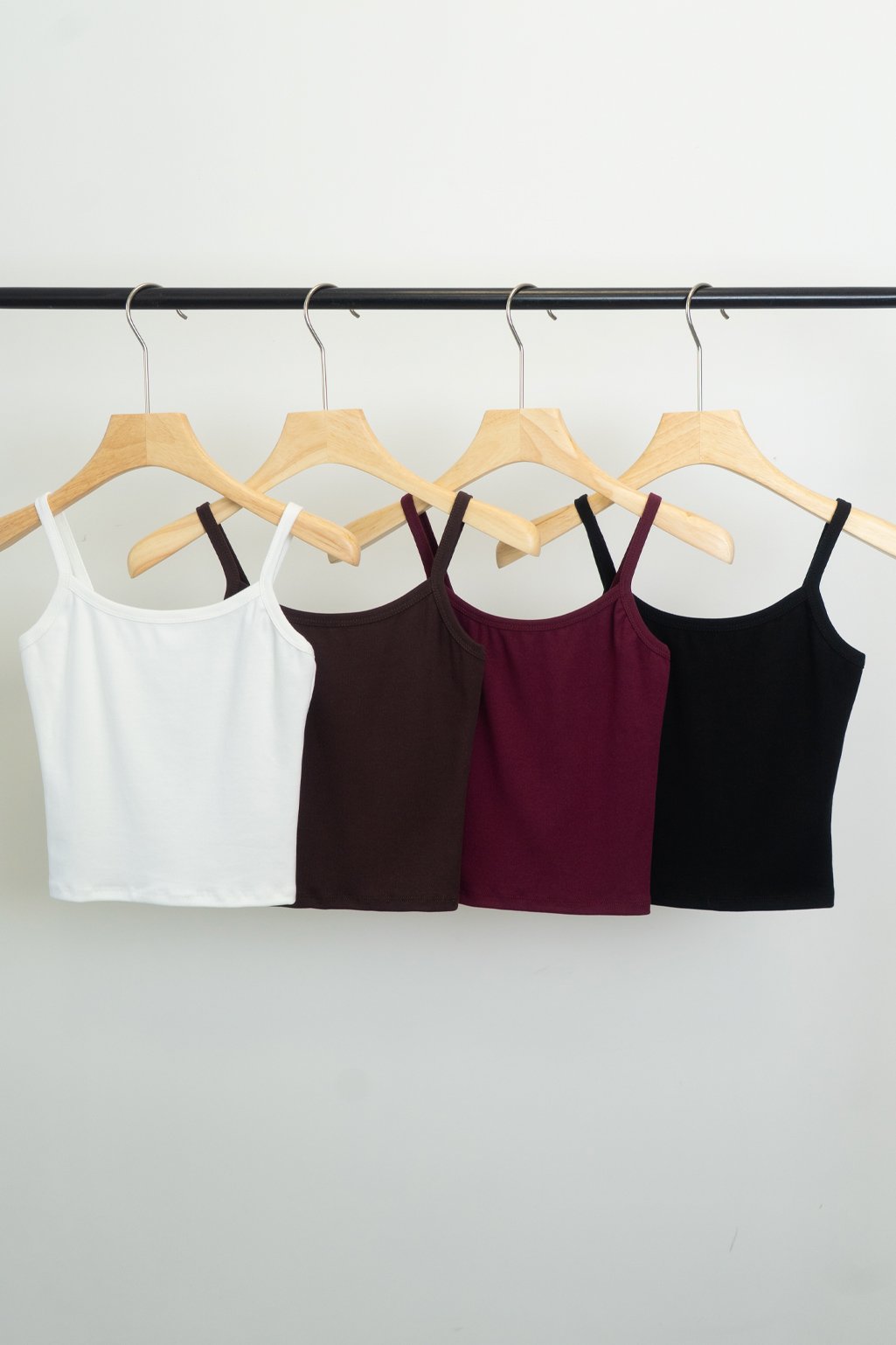 Top bretel ribb crop