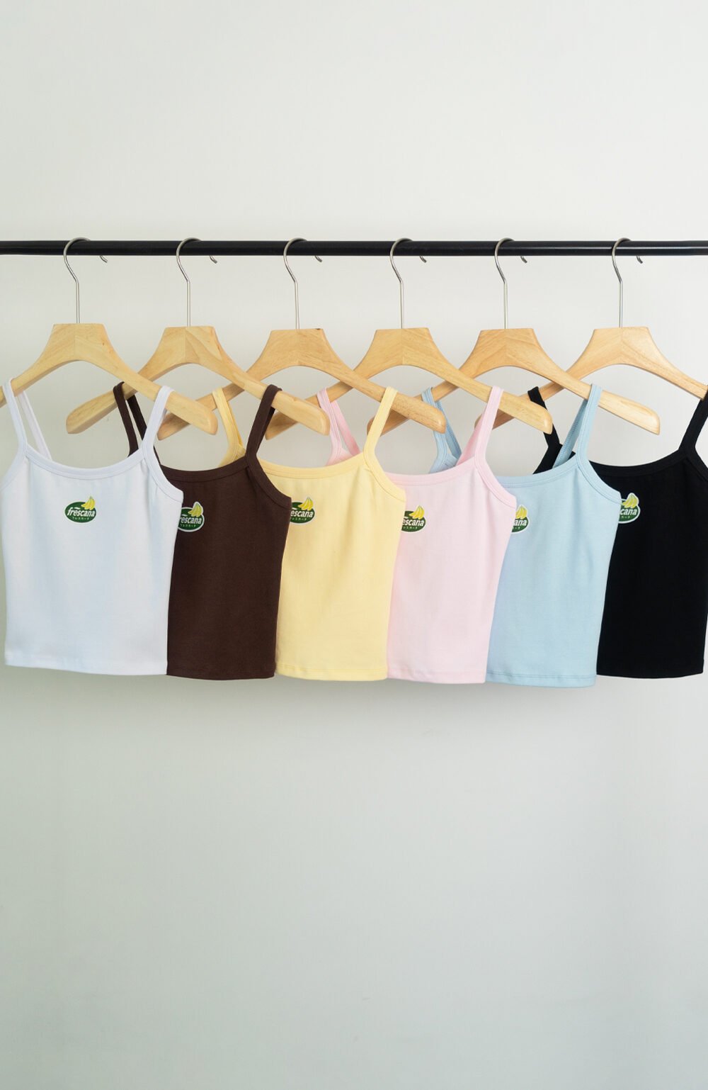 Top bretel Banana ribb