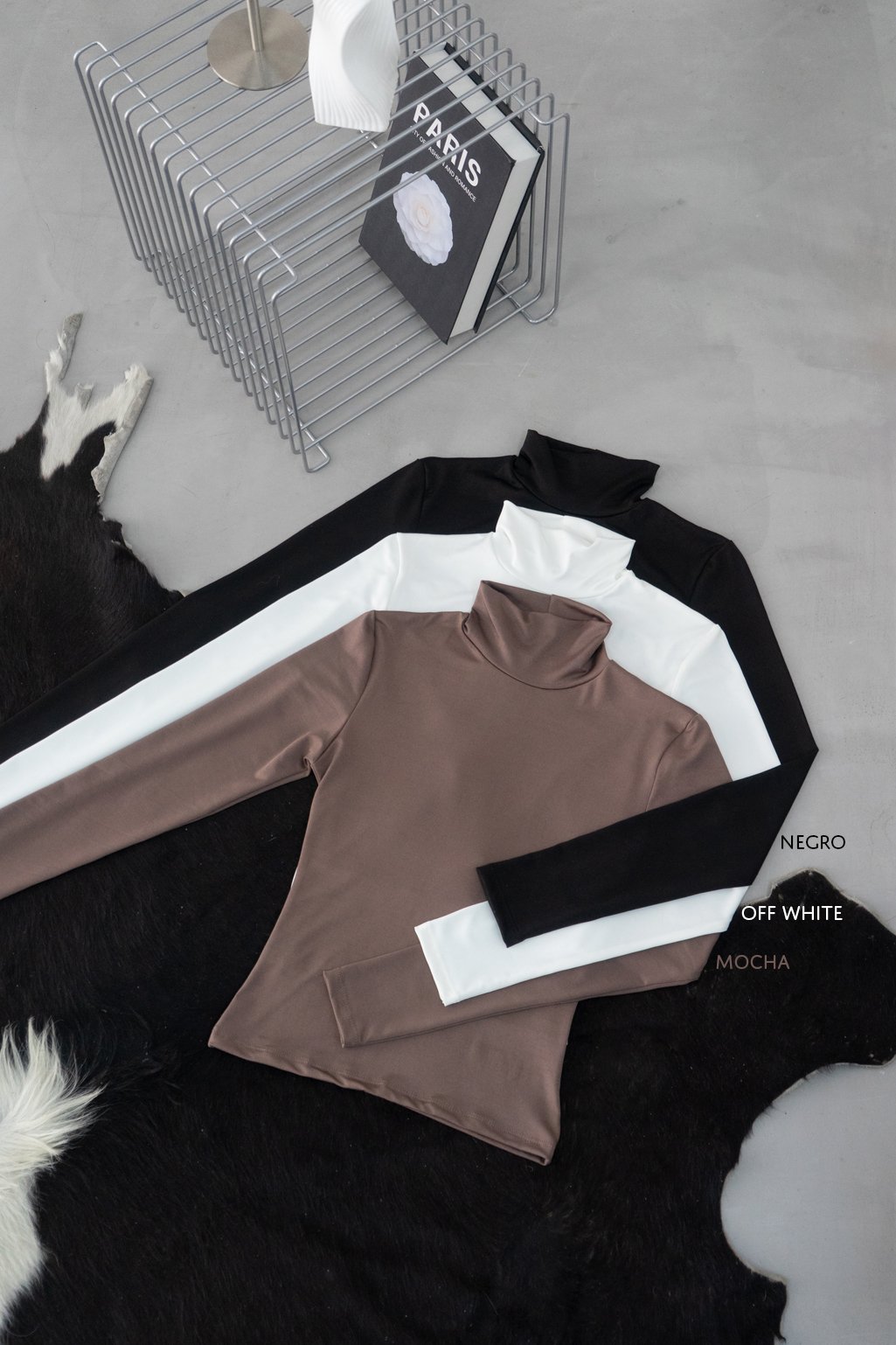 Polera m/larga simple lauren