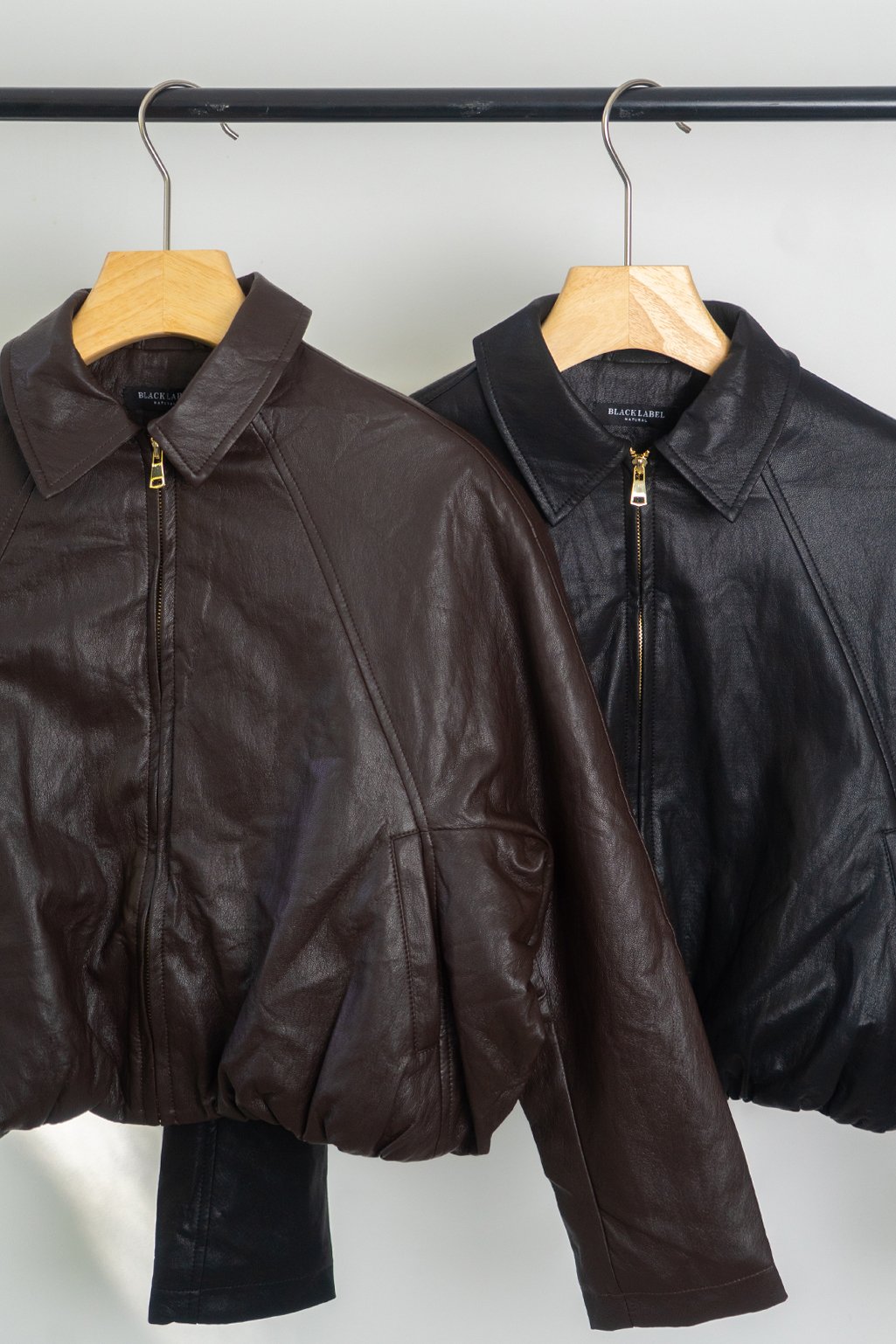 Campera de cuero c/cierre - Imagen 7