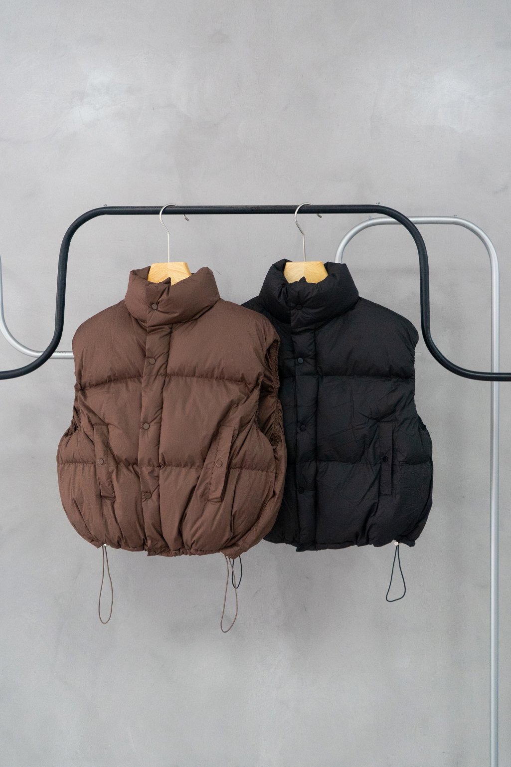 Alternative view of Chaleco puffer boxy