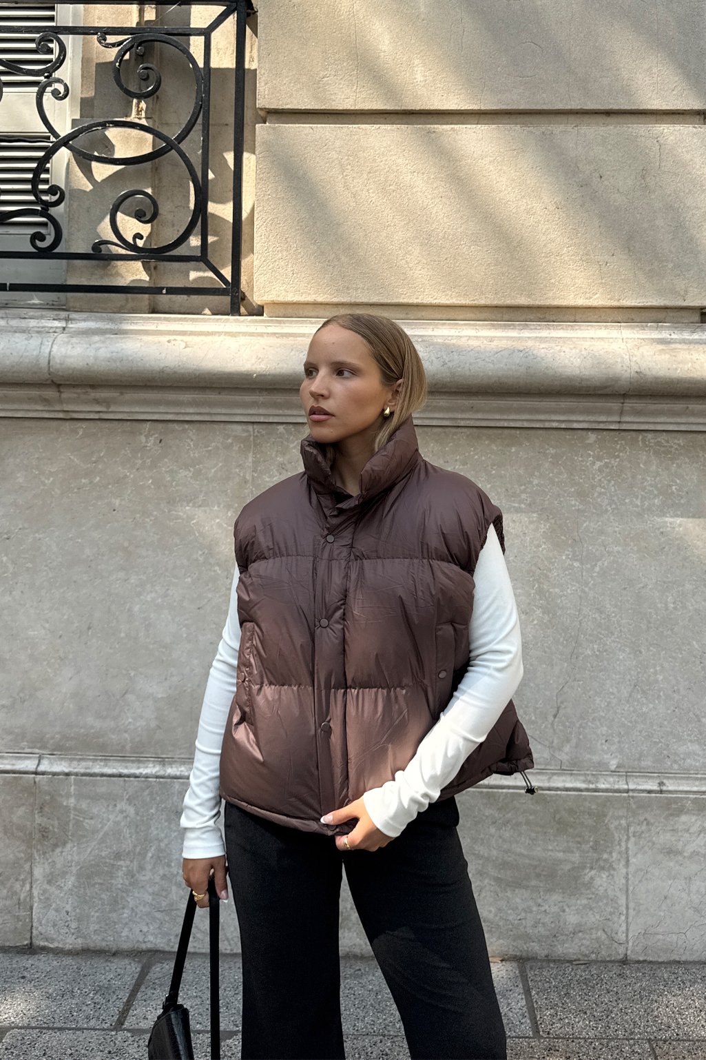 Chaleco puffer boxy - Imagen 7