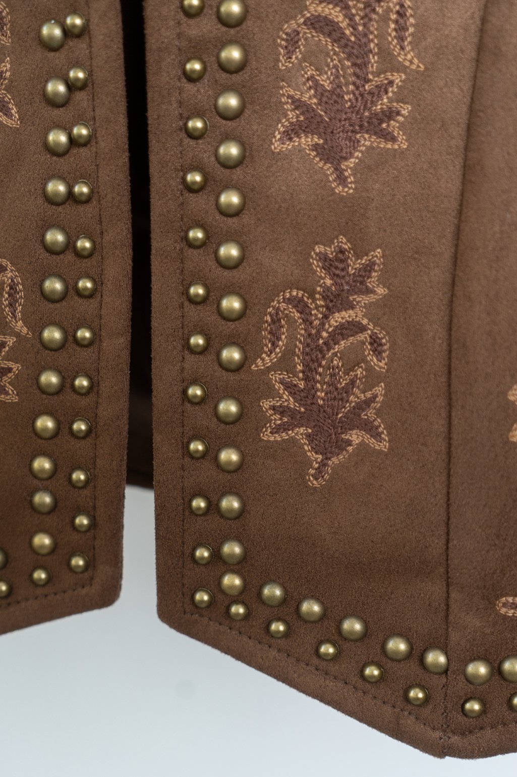 Chaleco gamuza p/atar - Imagen 8