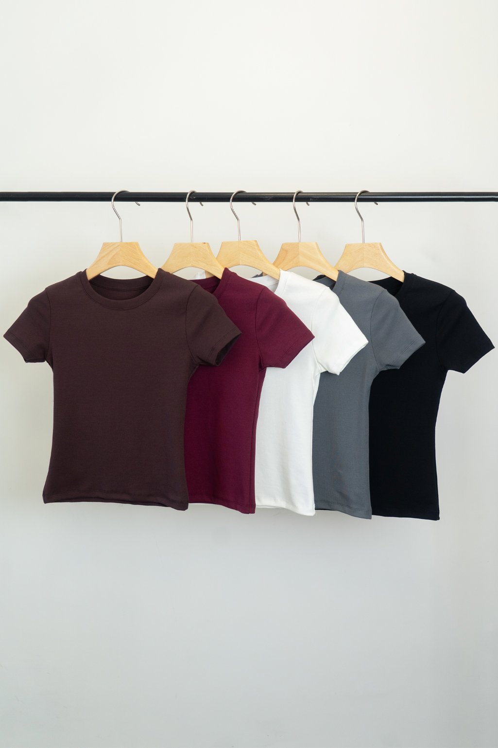 Remera m/corta basic ribb