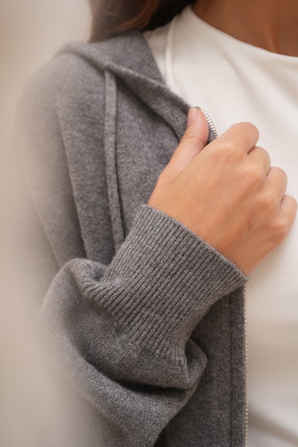 Campera larga tejida Cozy - Imagen 10