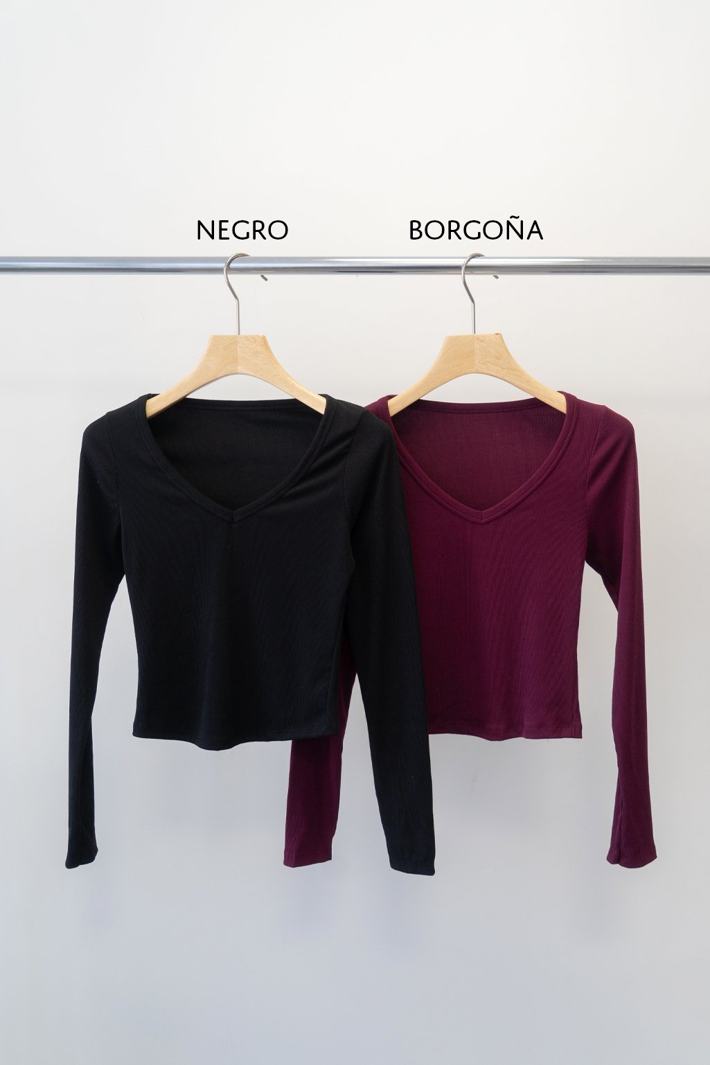 Remera m/larga escote V tao - Imagen 3