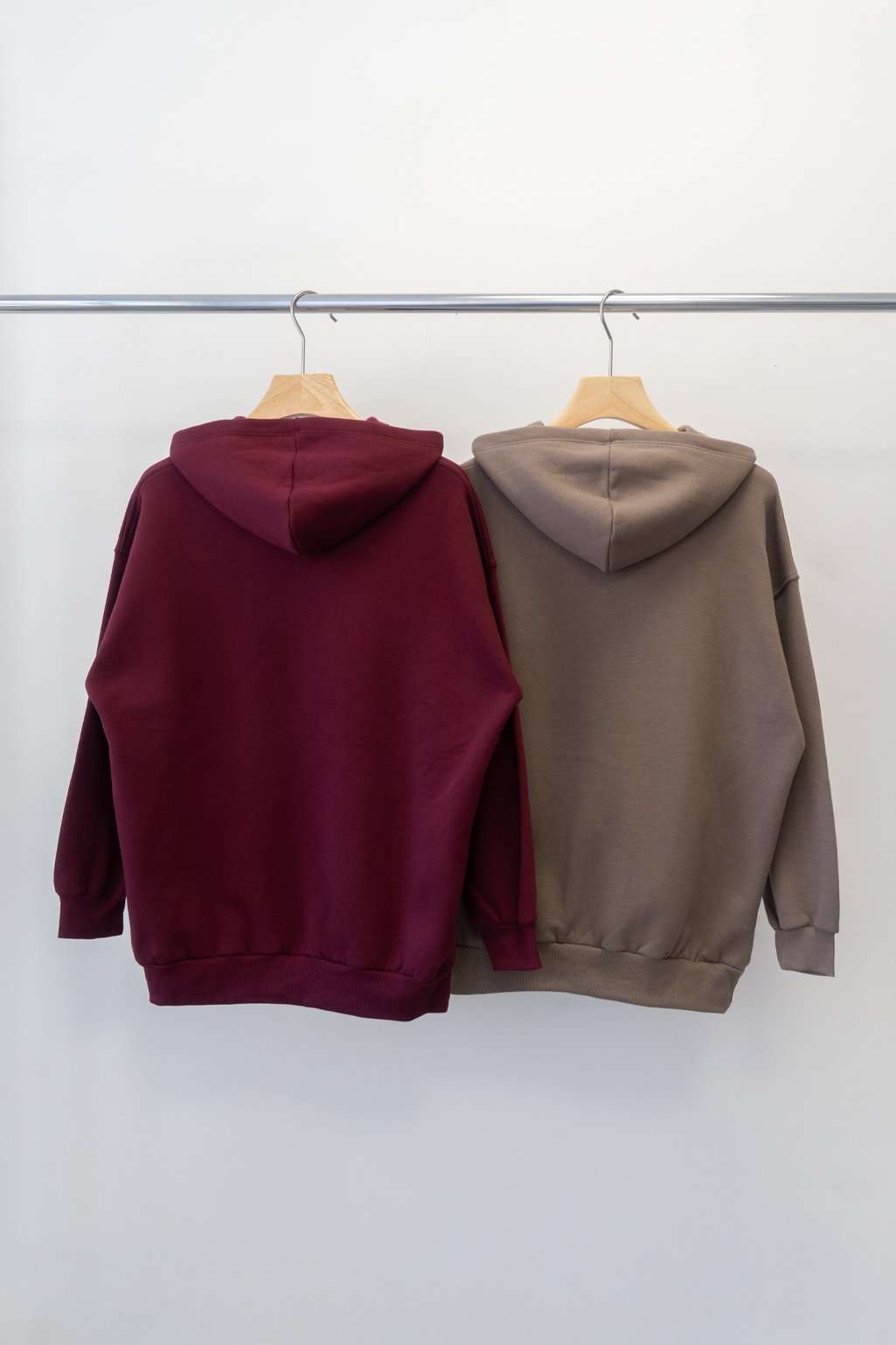 Alternative view of Buzo oversize liso