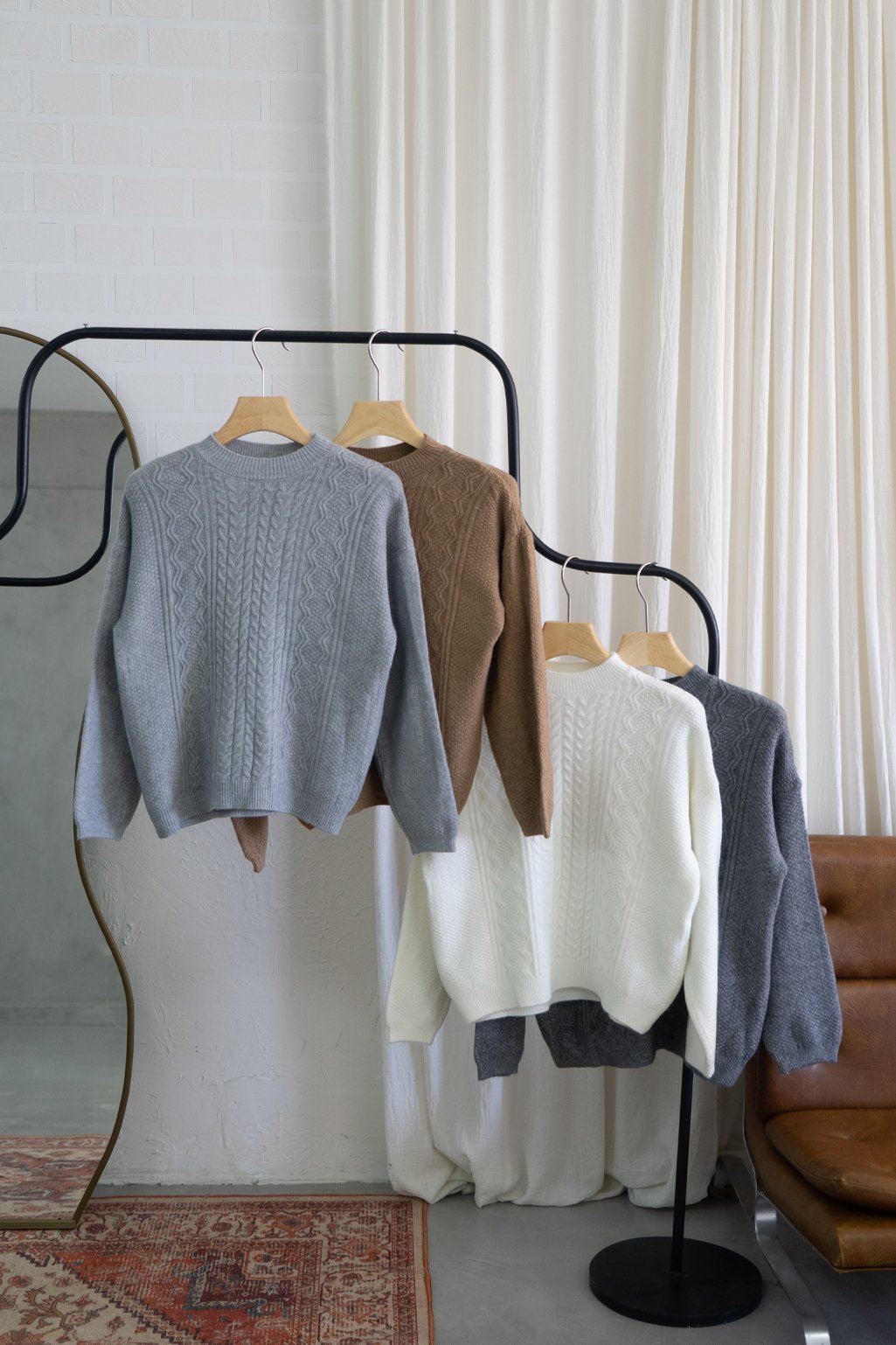 Alternative view of Sweater Trenza Boxy ZigZag