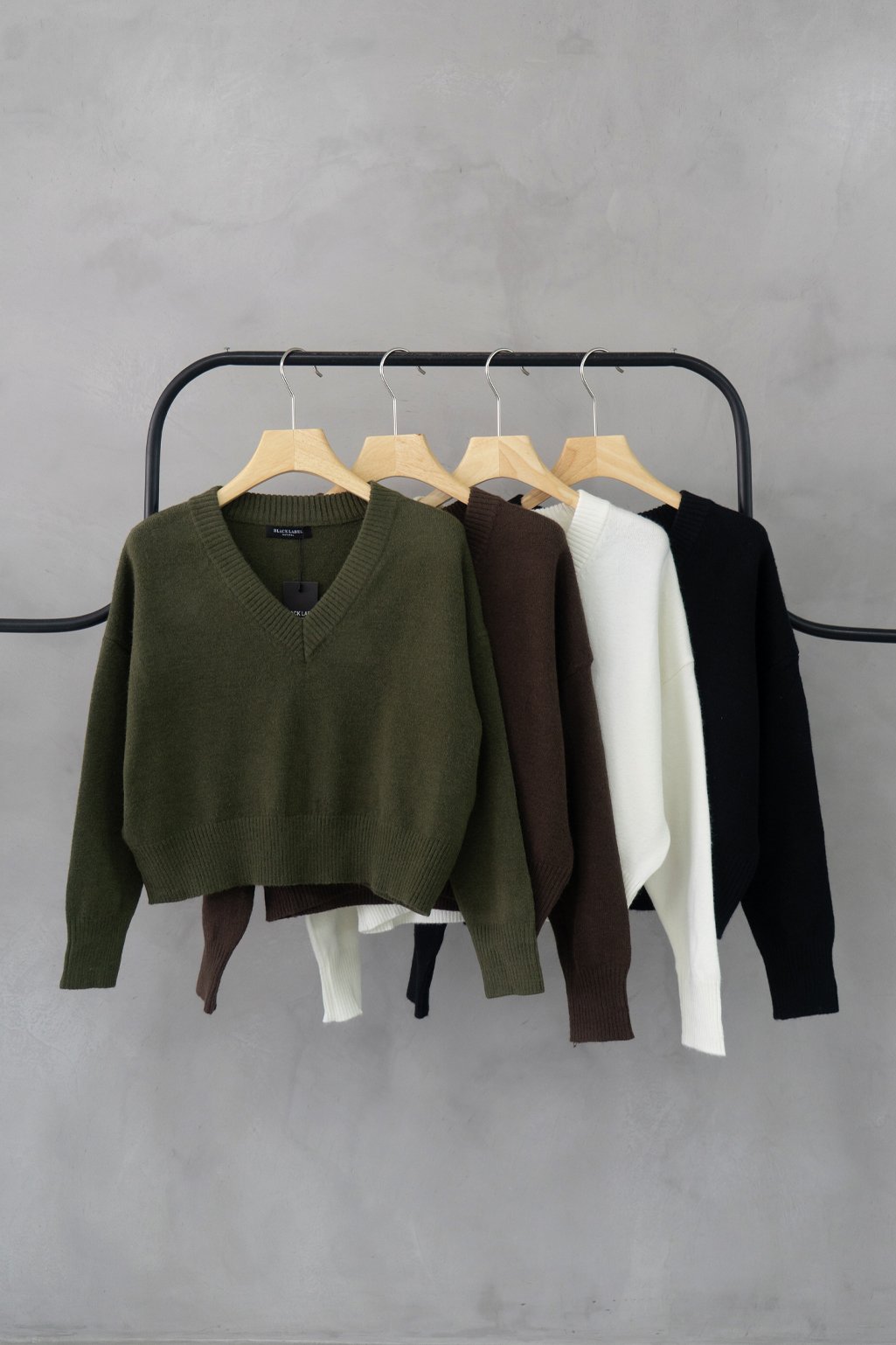 Sweater escote en V