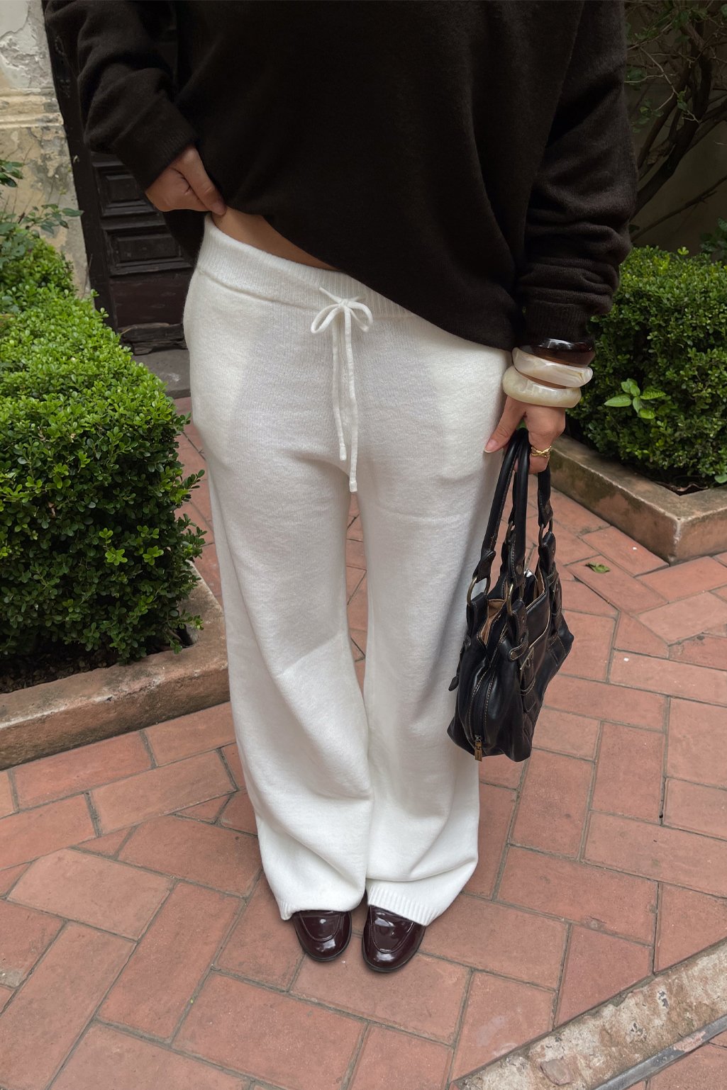 Pantalón tejido Angora