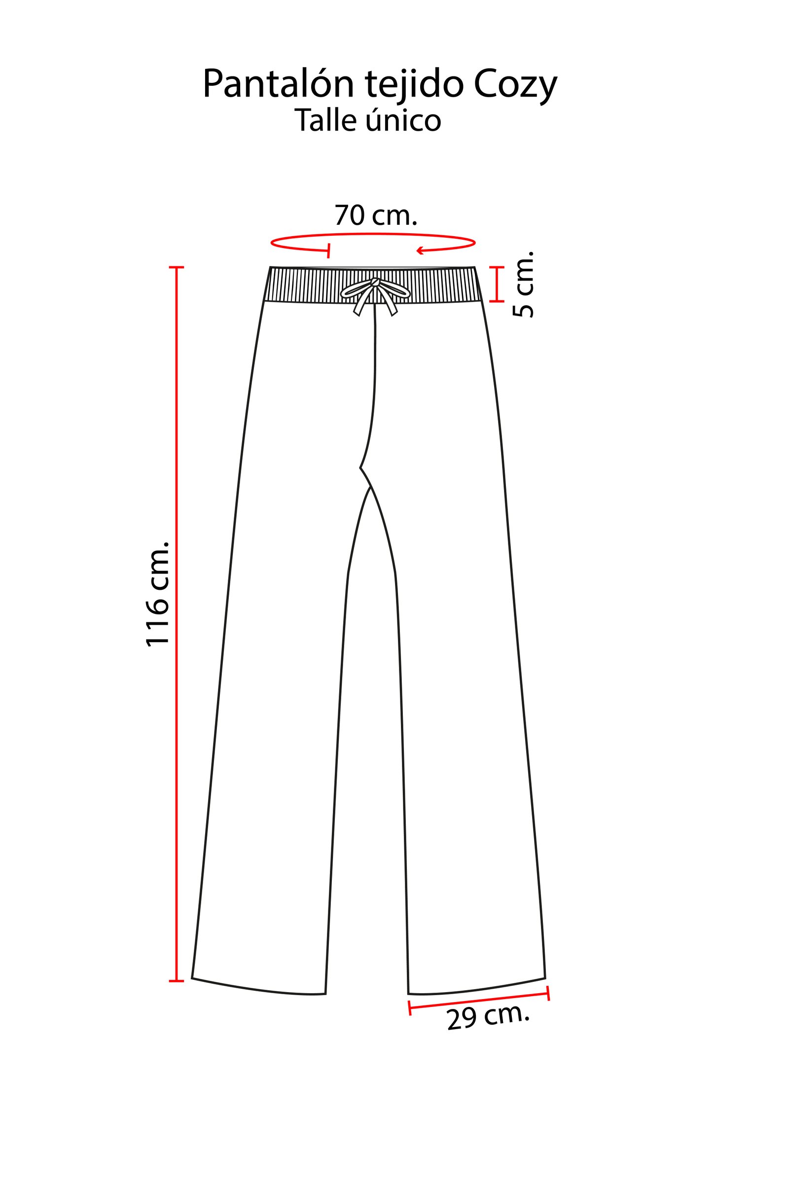 Pantalón tejido Cozy - Image 10