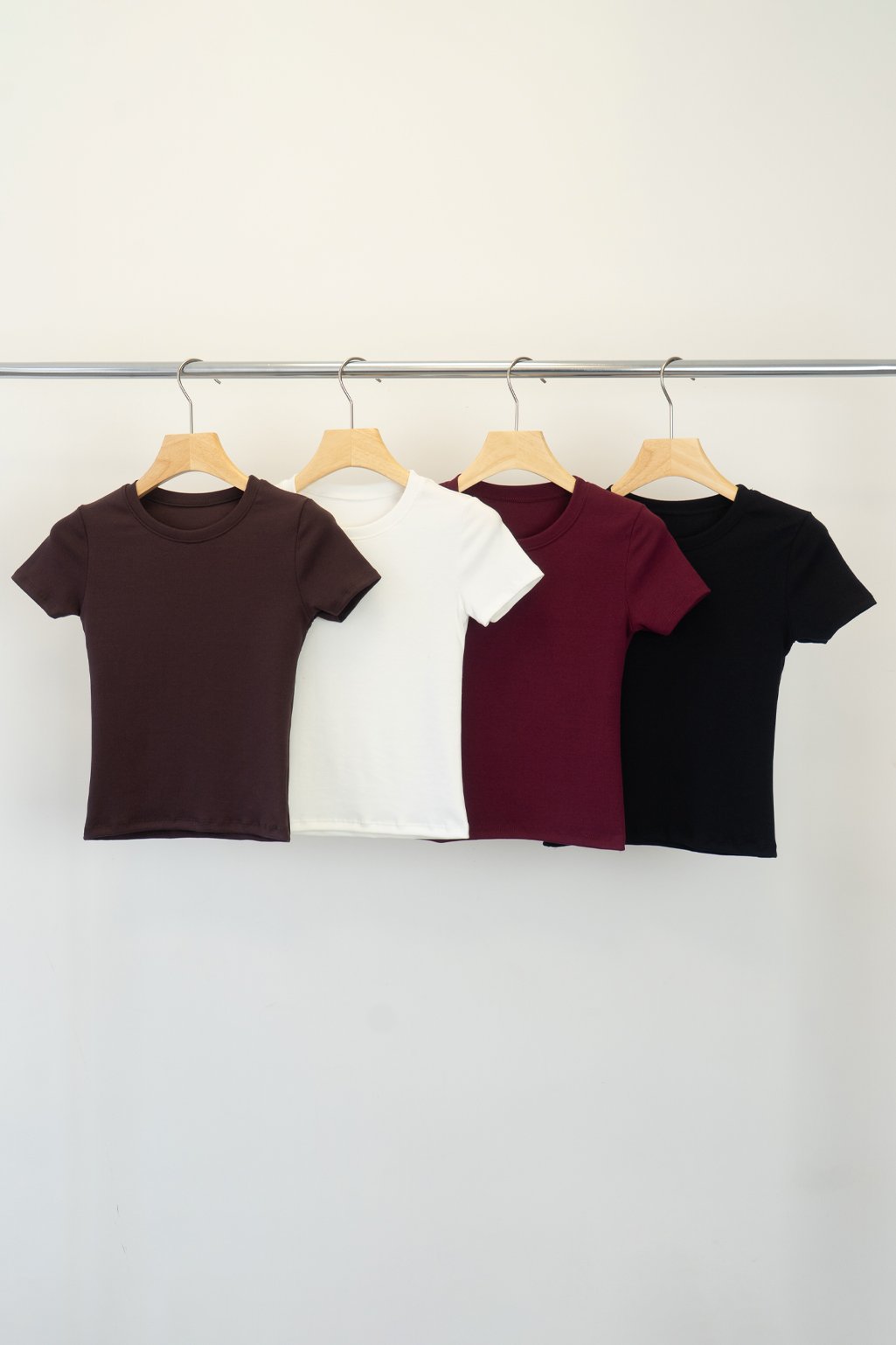 Remera m/corta basic ribb