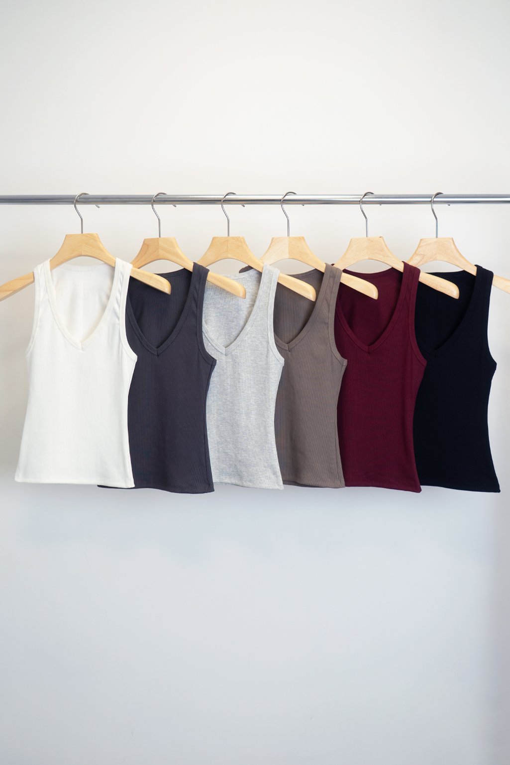 Musculosa escote V morley