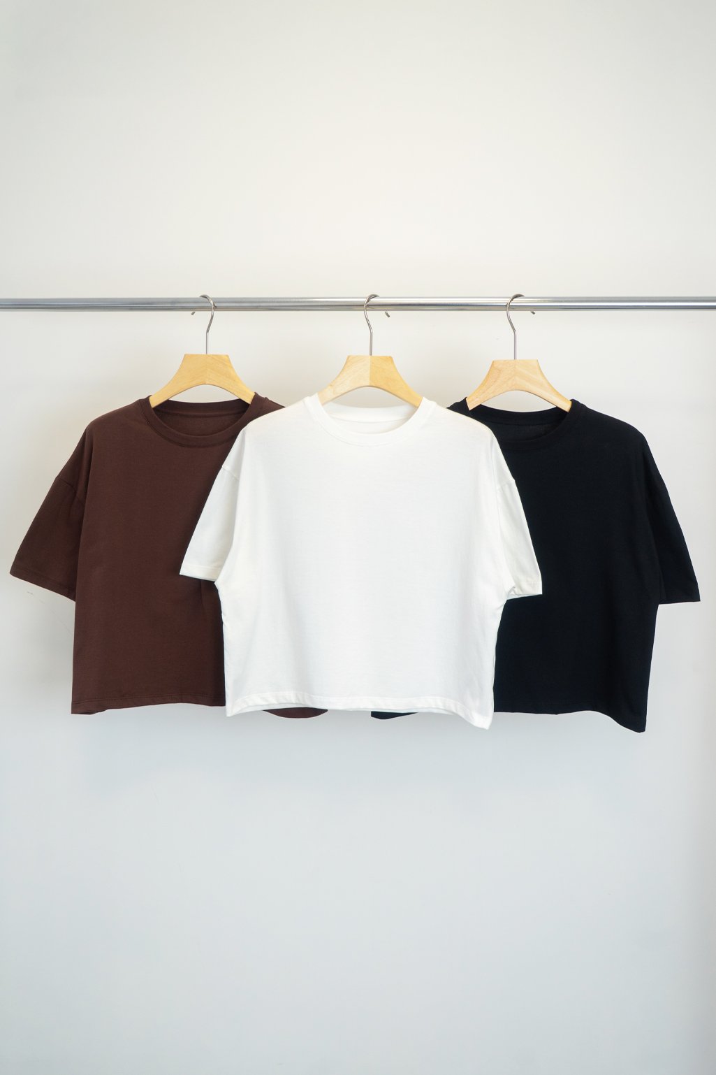 Remera boxy lisa jersey