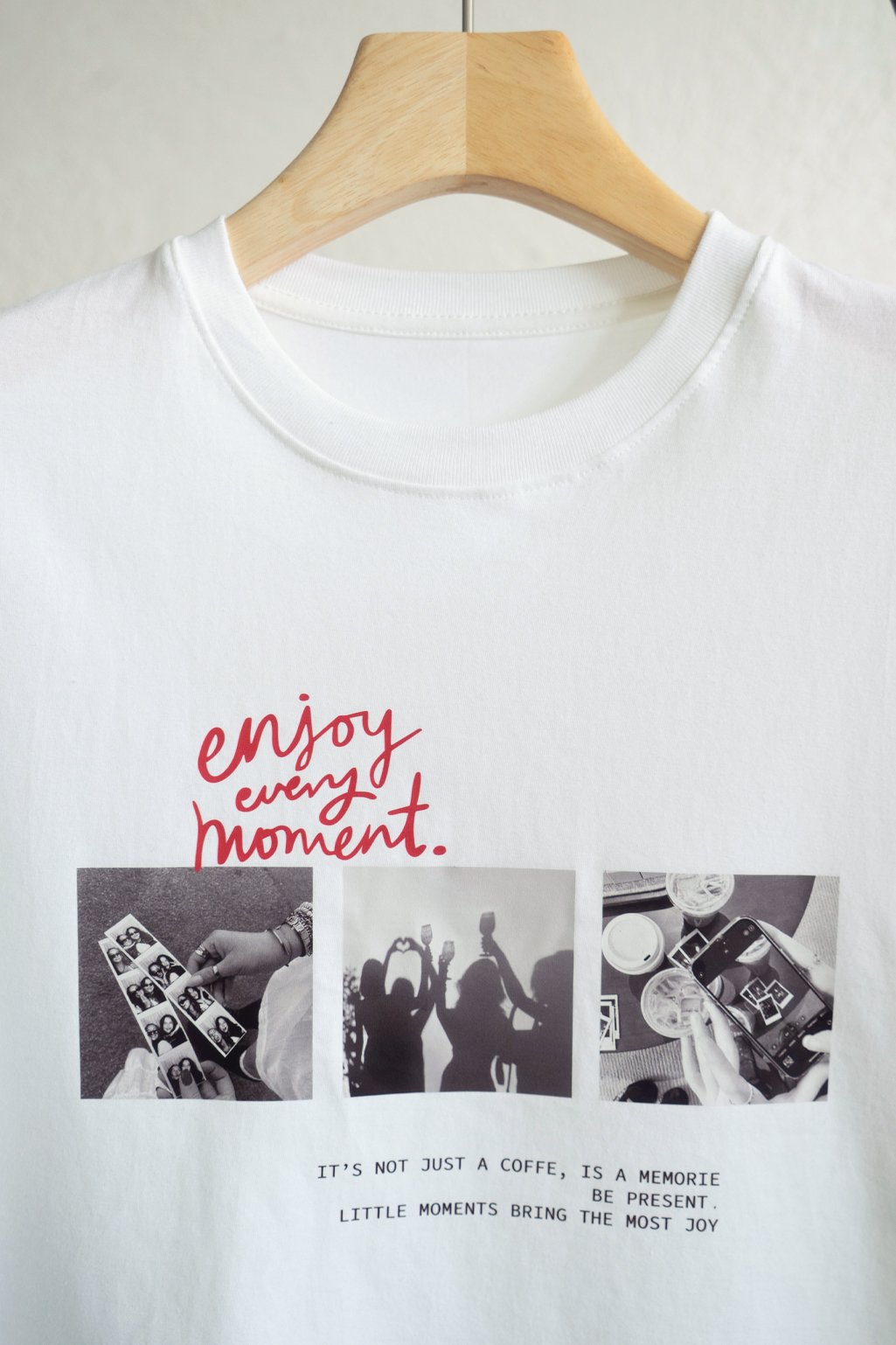 Alternative view of Remera boxy Enjoy jersey