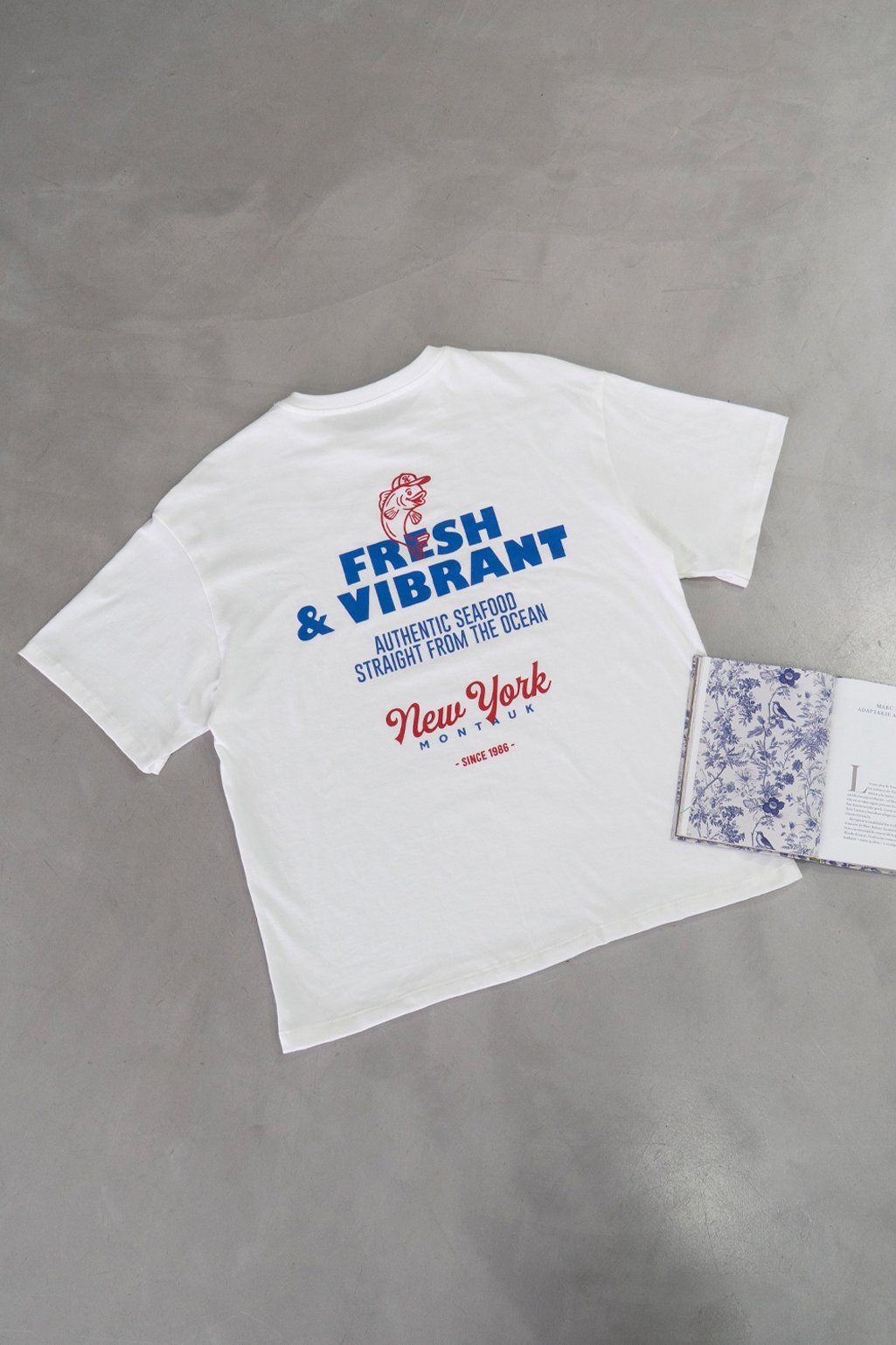 Remera over Fresh jersey