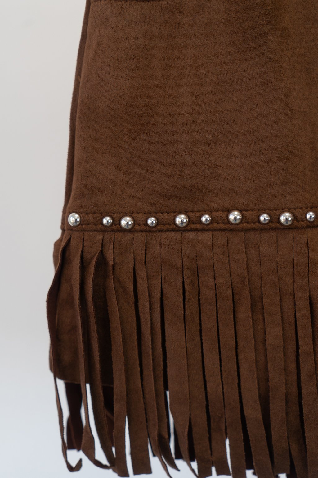 Mini suede c/flecos Miley - Imagen 3