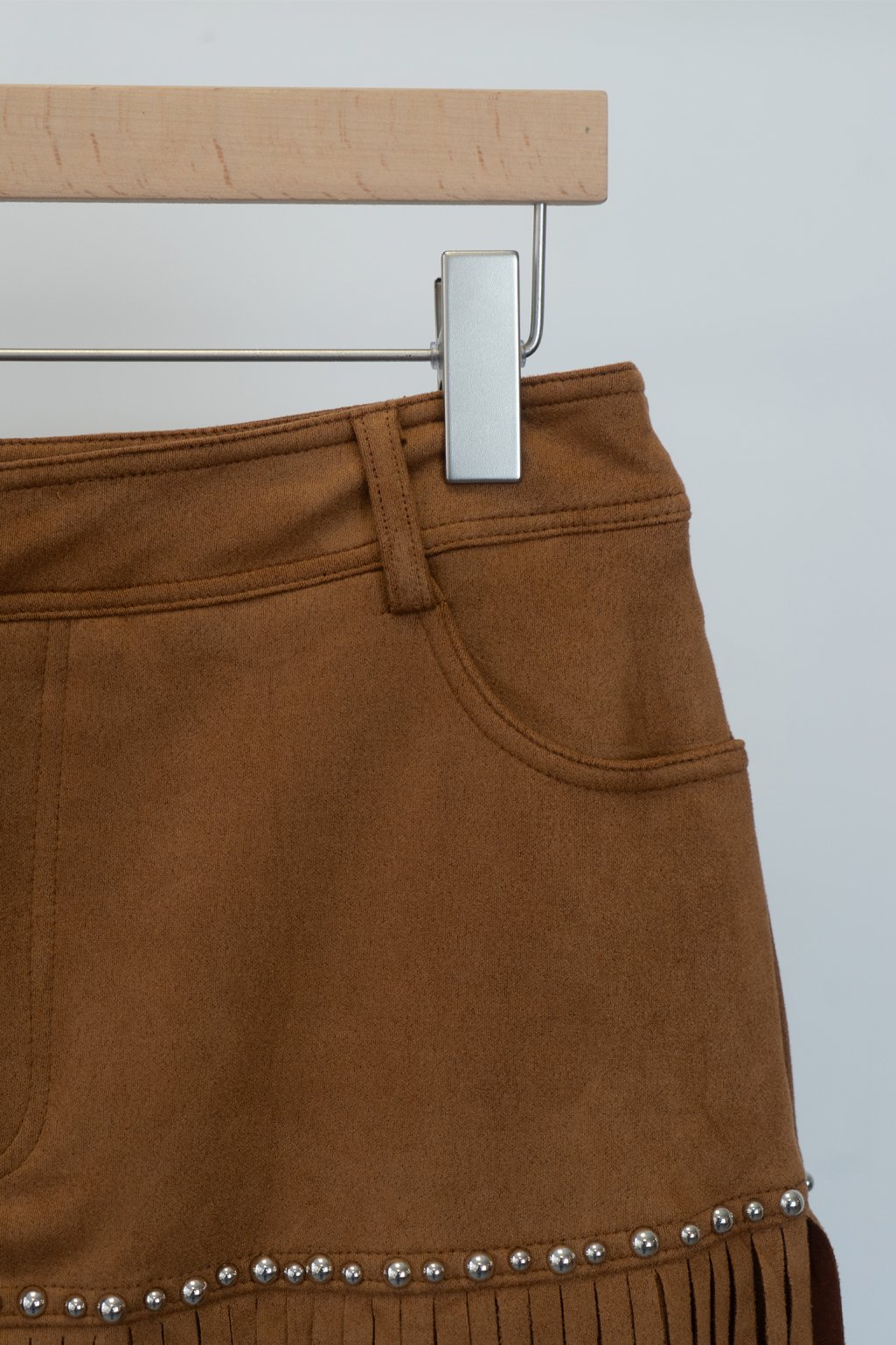 Mini suede c/flecos Miley - Imagen 4