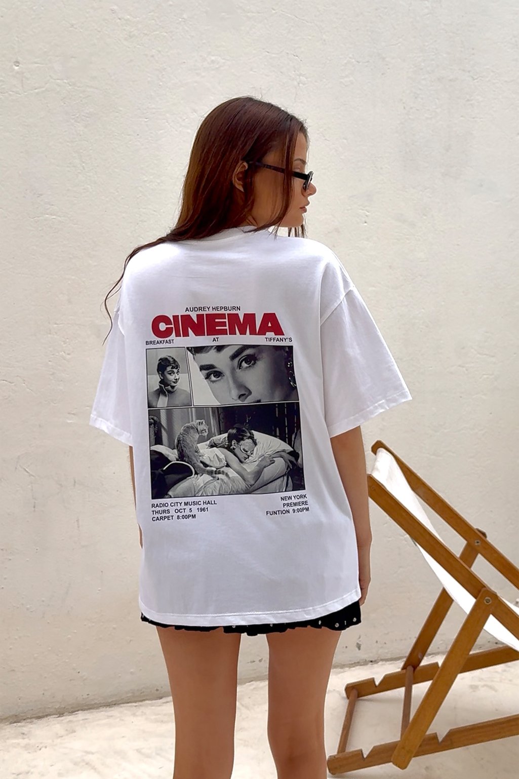 Remera over Cinema jersey