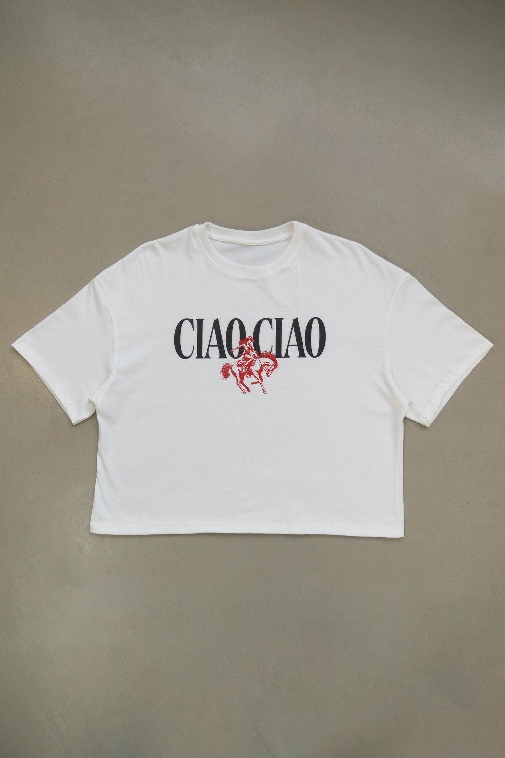 Alternative view of Remera boxy Ciao jersey
