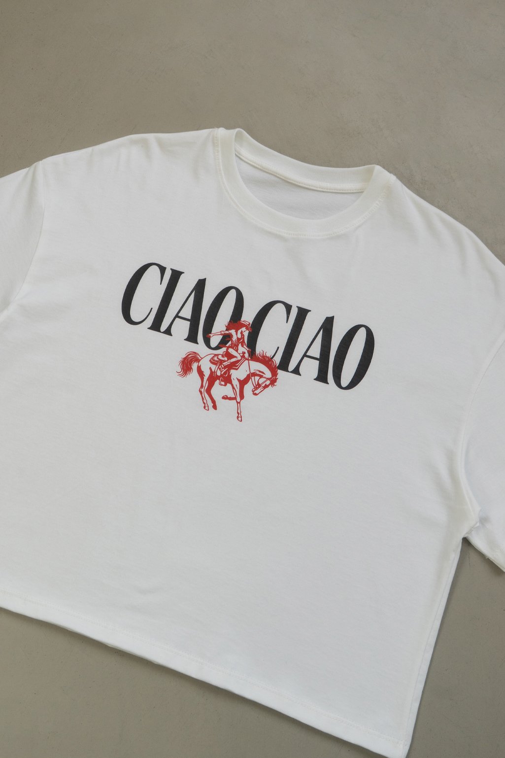 Remera boxy Ciao jersey - Imagen 3