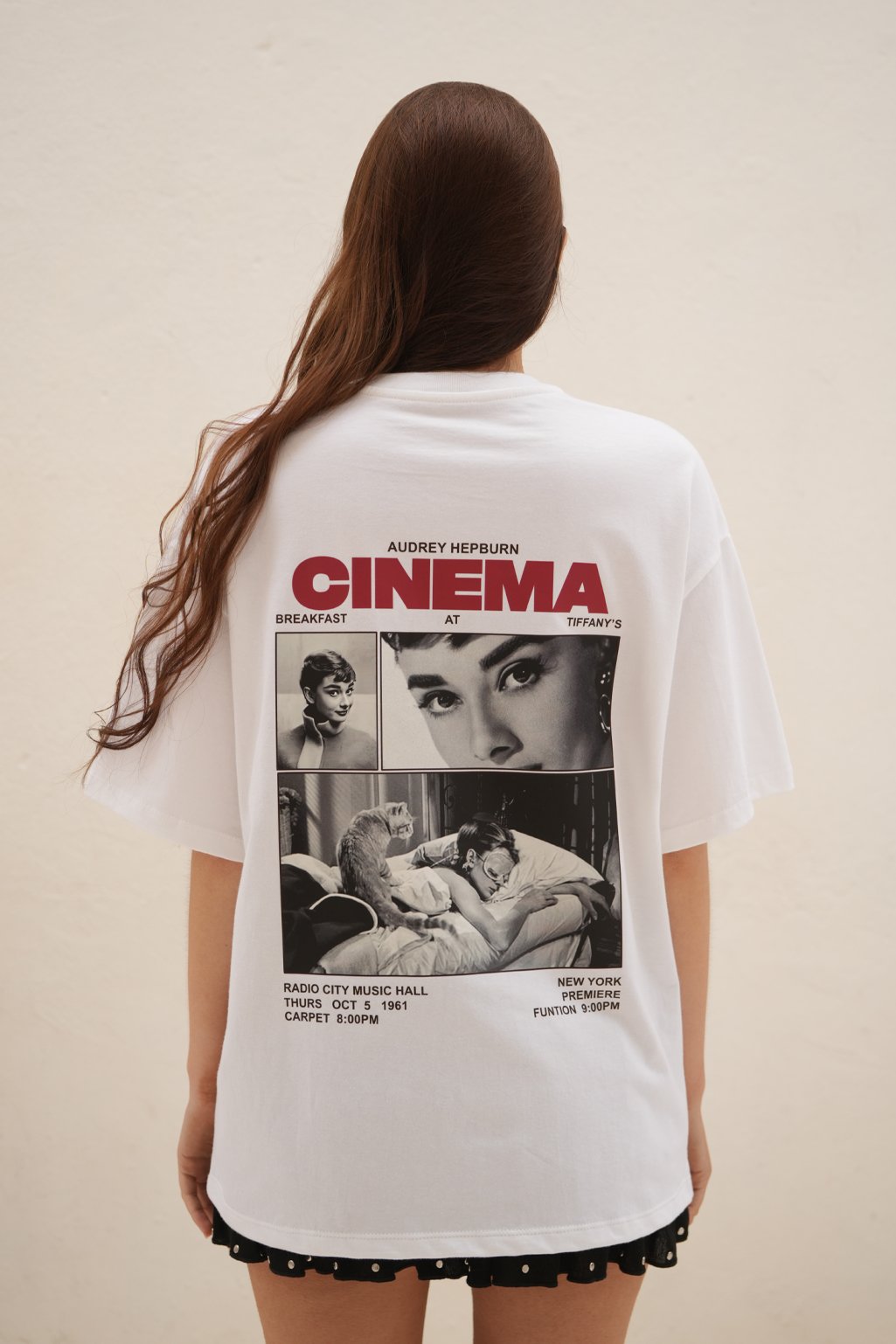 Remera over Cinema jersey