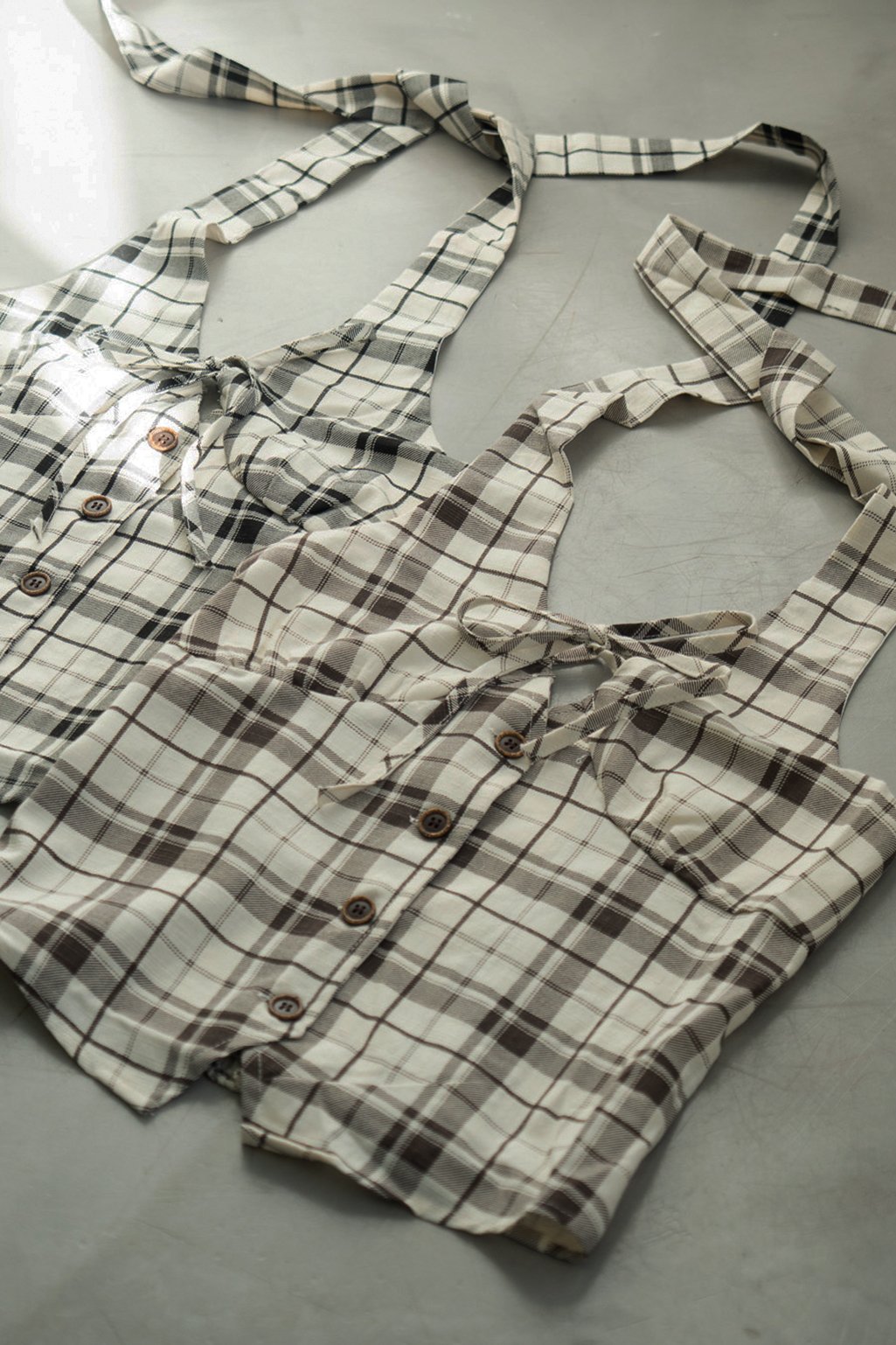 Top halter cuadrille ANNIE - Imagen 3