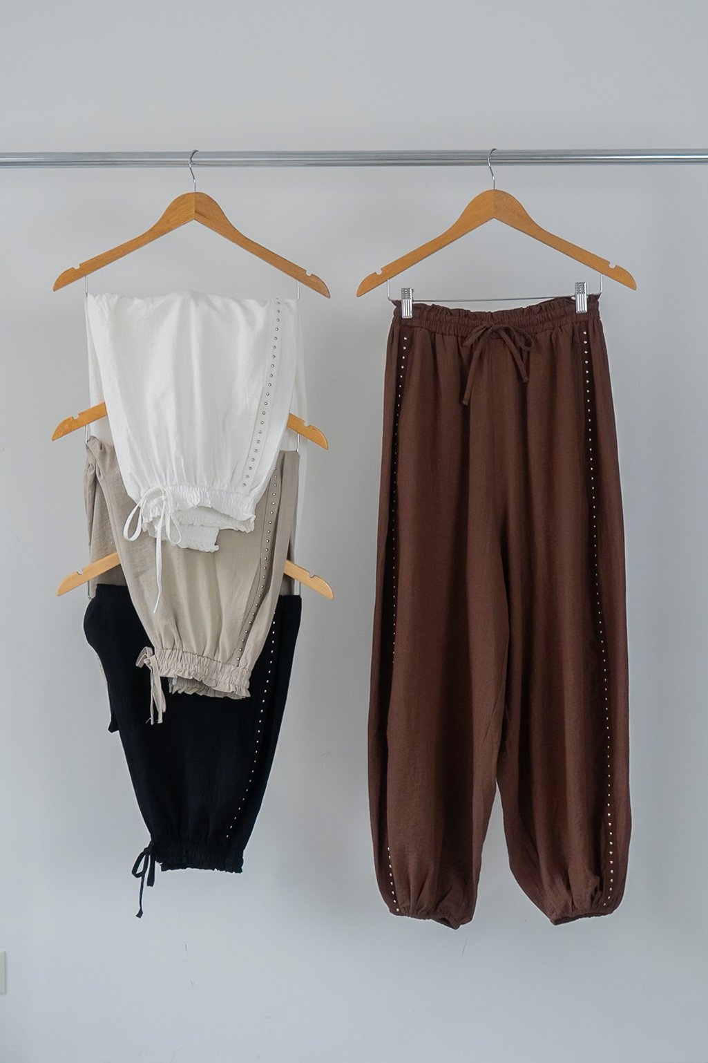 Pant balloon tachas CON cordon KIARA