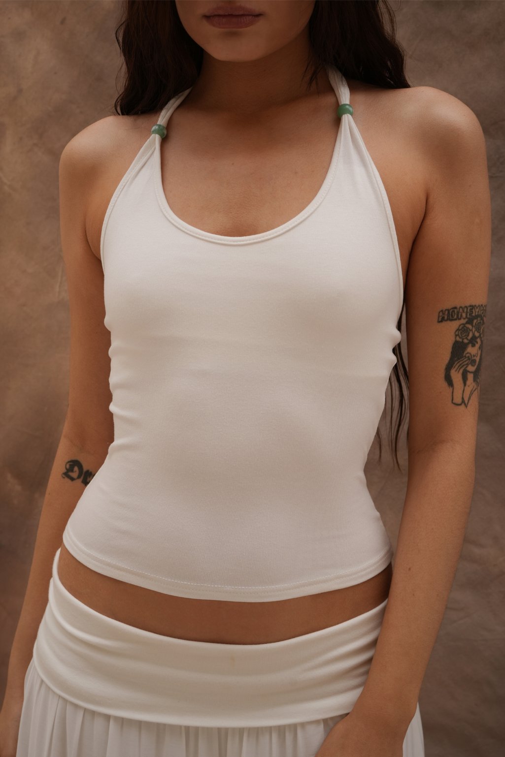 Top halter c/piedras Cristal - Imagen 8