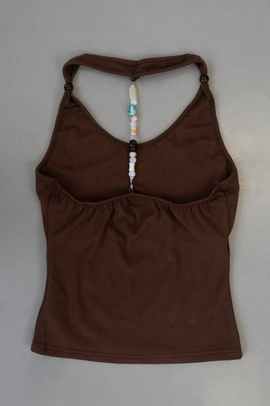 Top halter c/piedras Cristal - Imagen 7