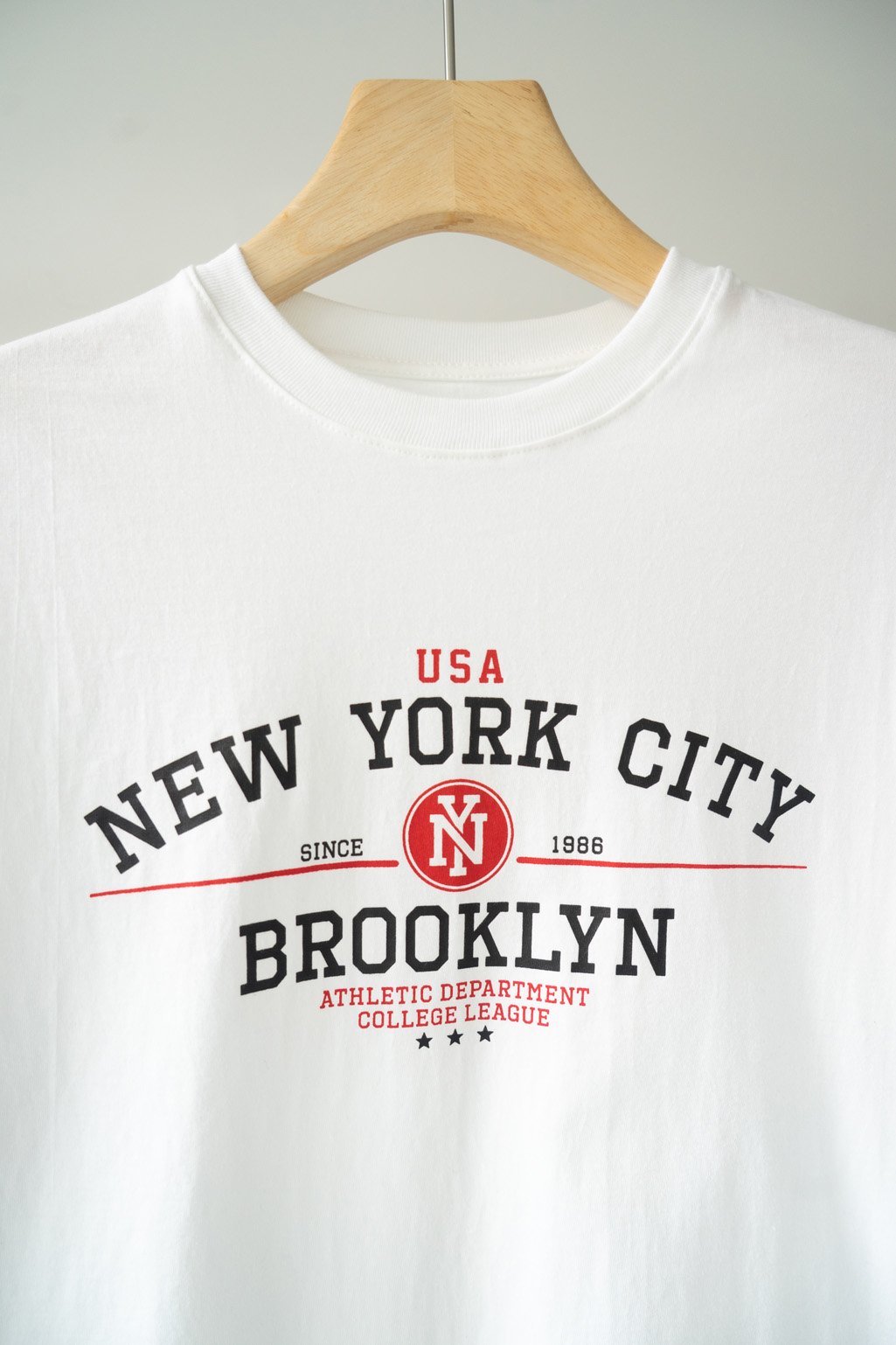 Remera New York over JERSEY