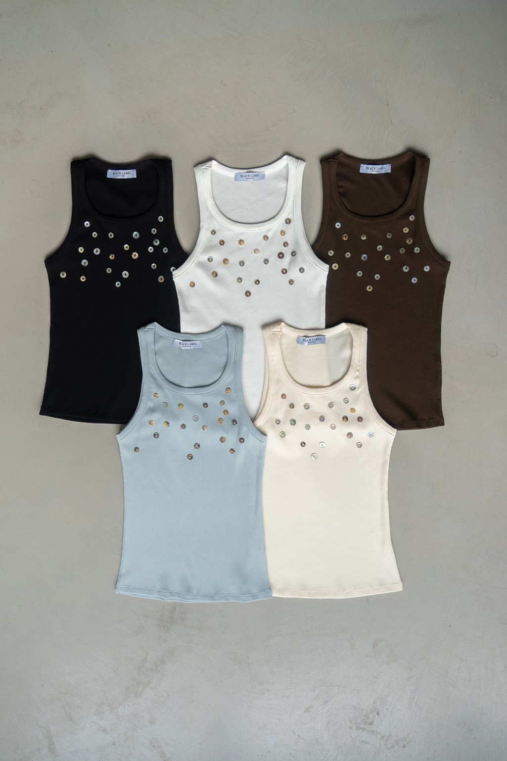 Musculosa morley botones DELFINA