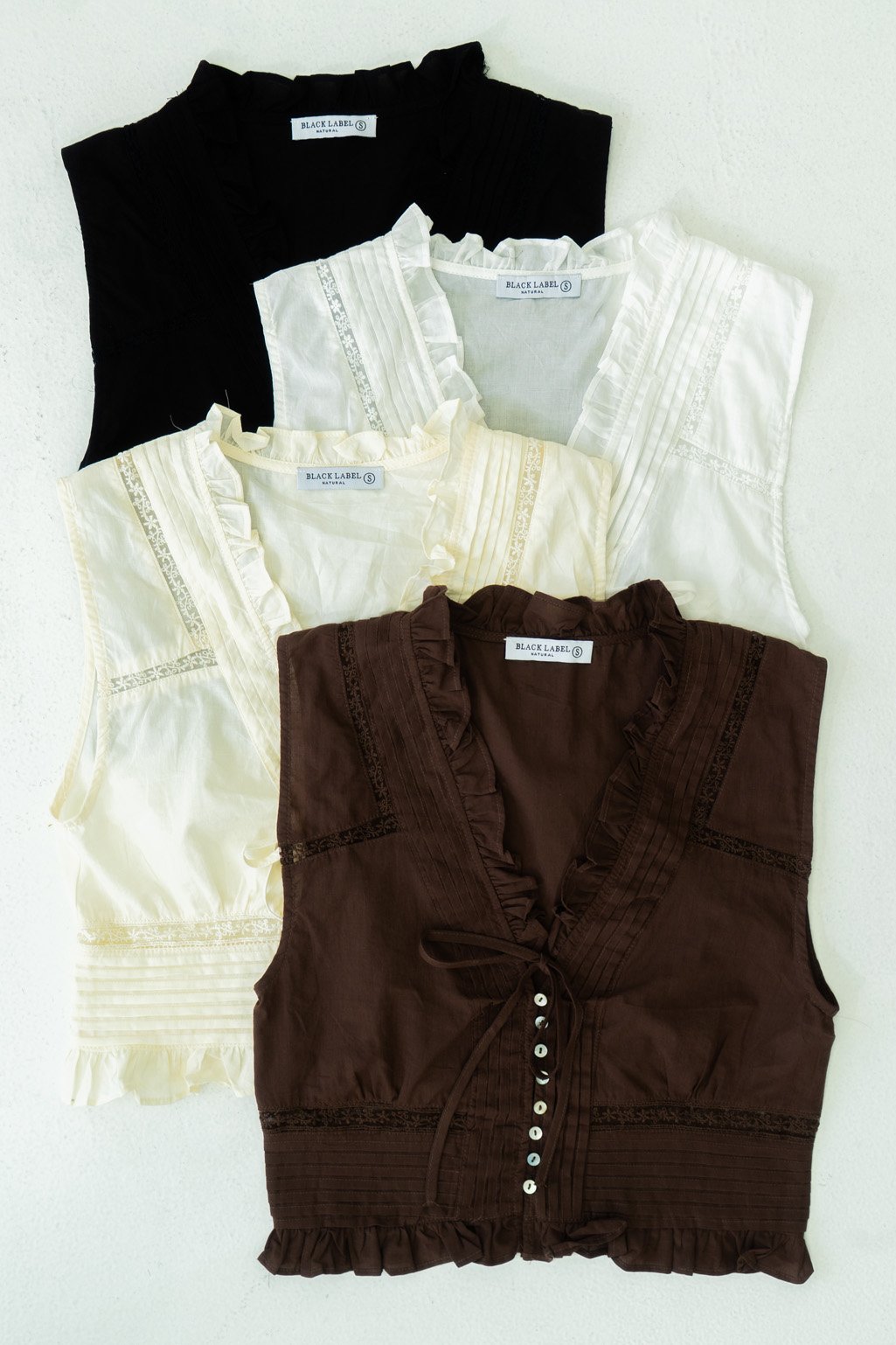 Alternative view of Musculosa boho ELEONORA