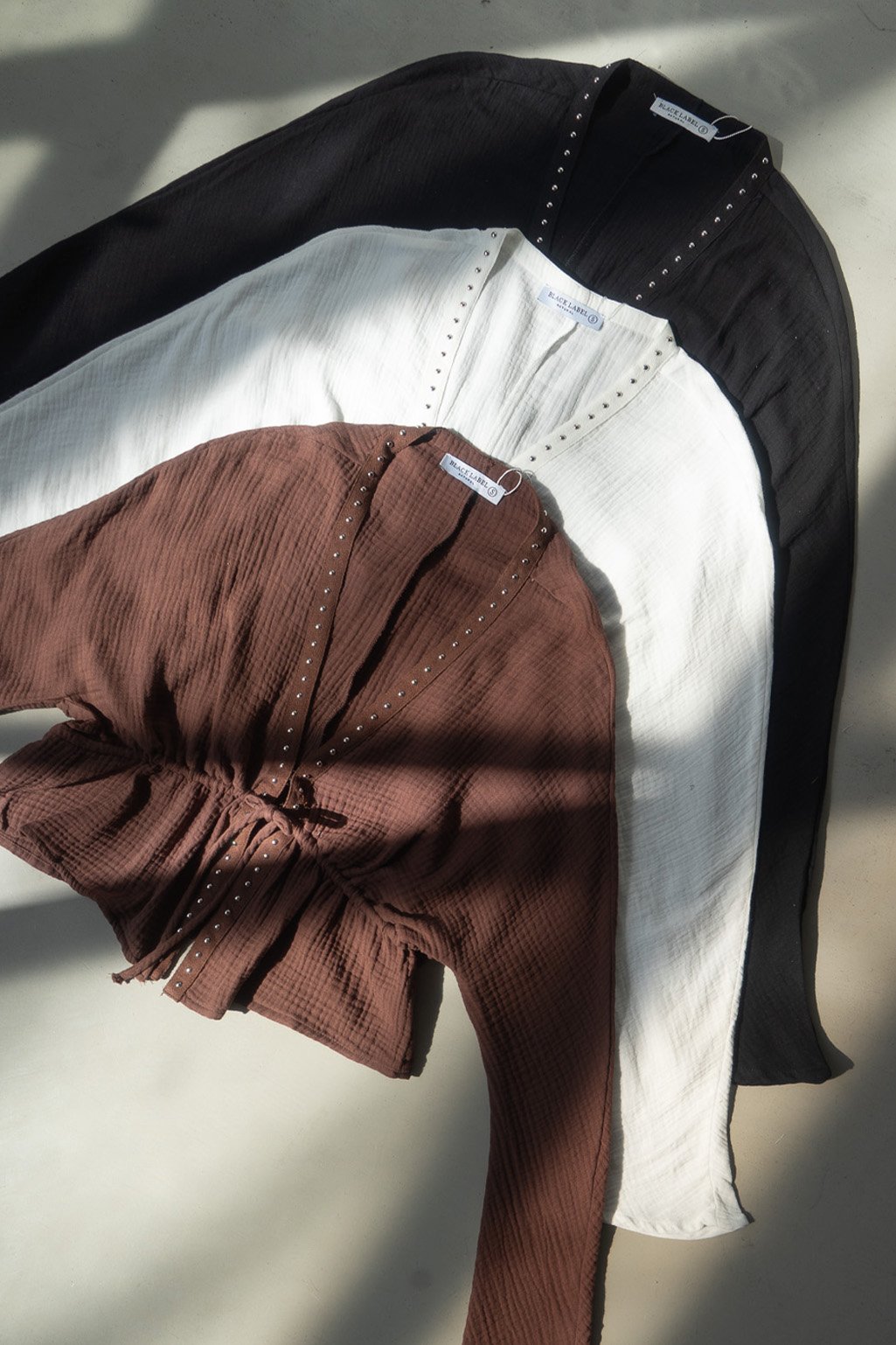 Camisa textura tachas KELLY