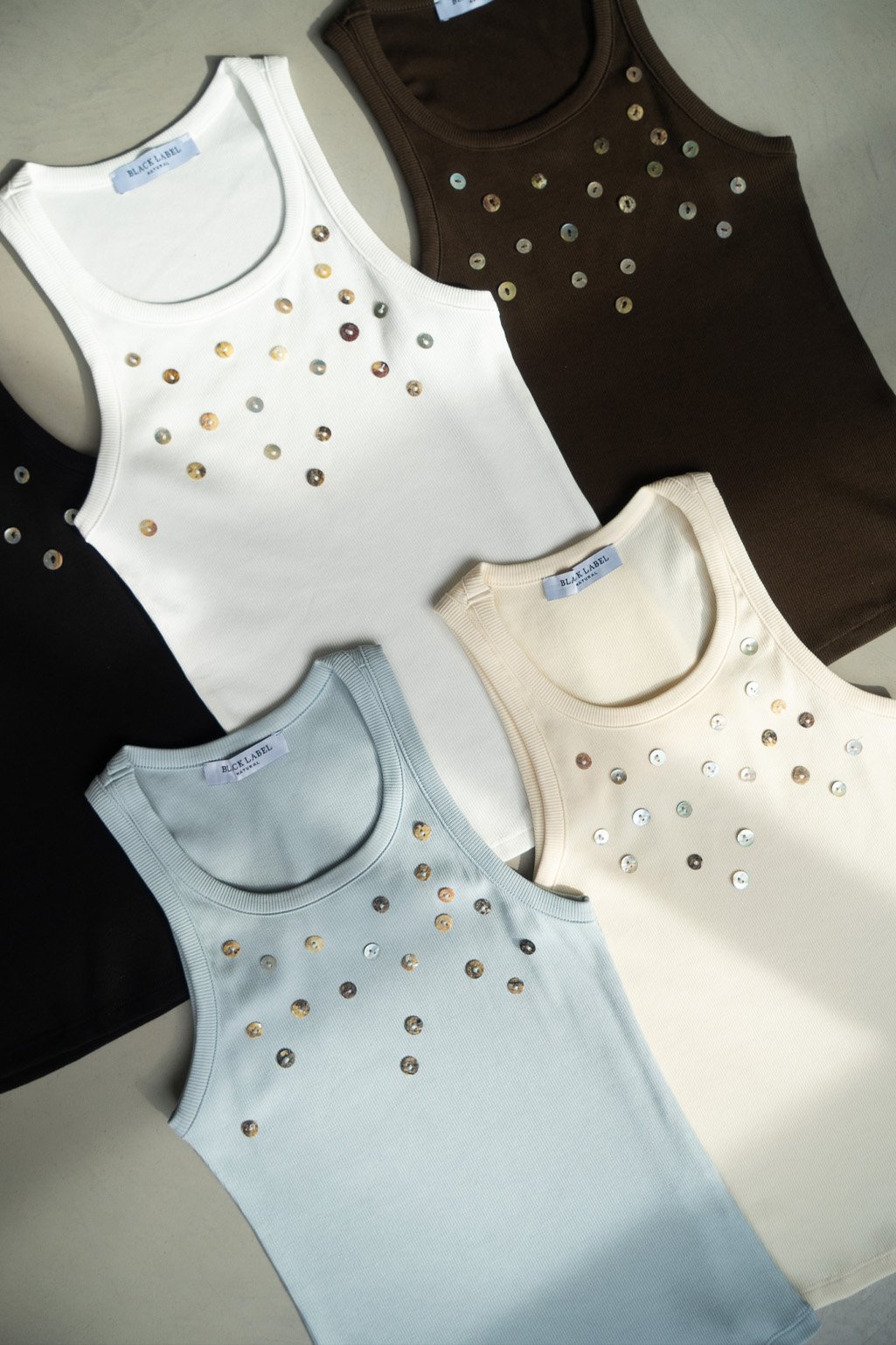 Musculosa morley botones DELFINA - Imagen 3
