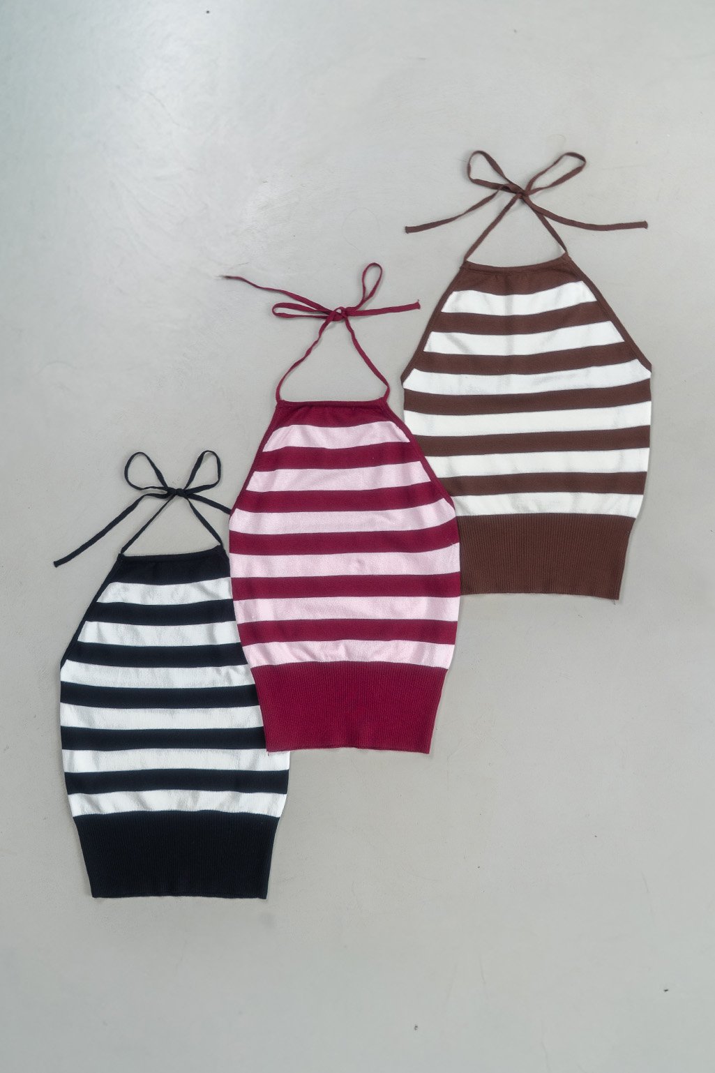 Alternative view of Top tejido halter ISABELLA