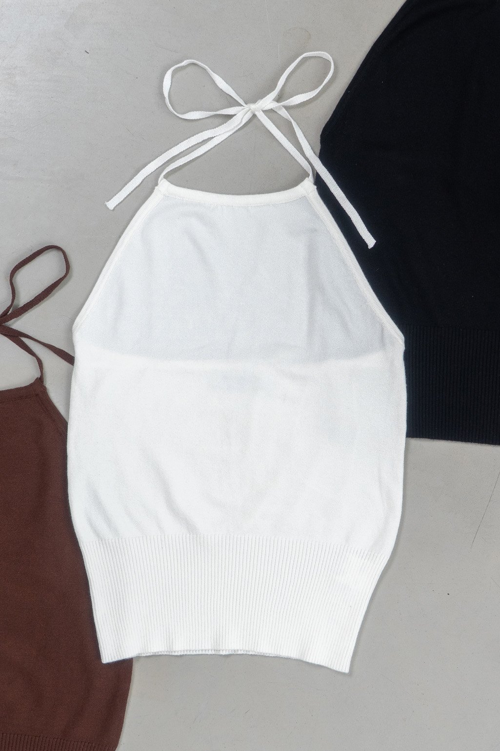 Top tejido halter ISABELLA - Imagen 3